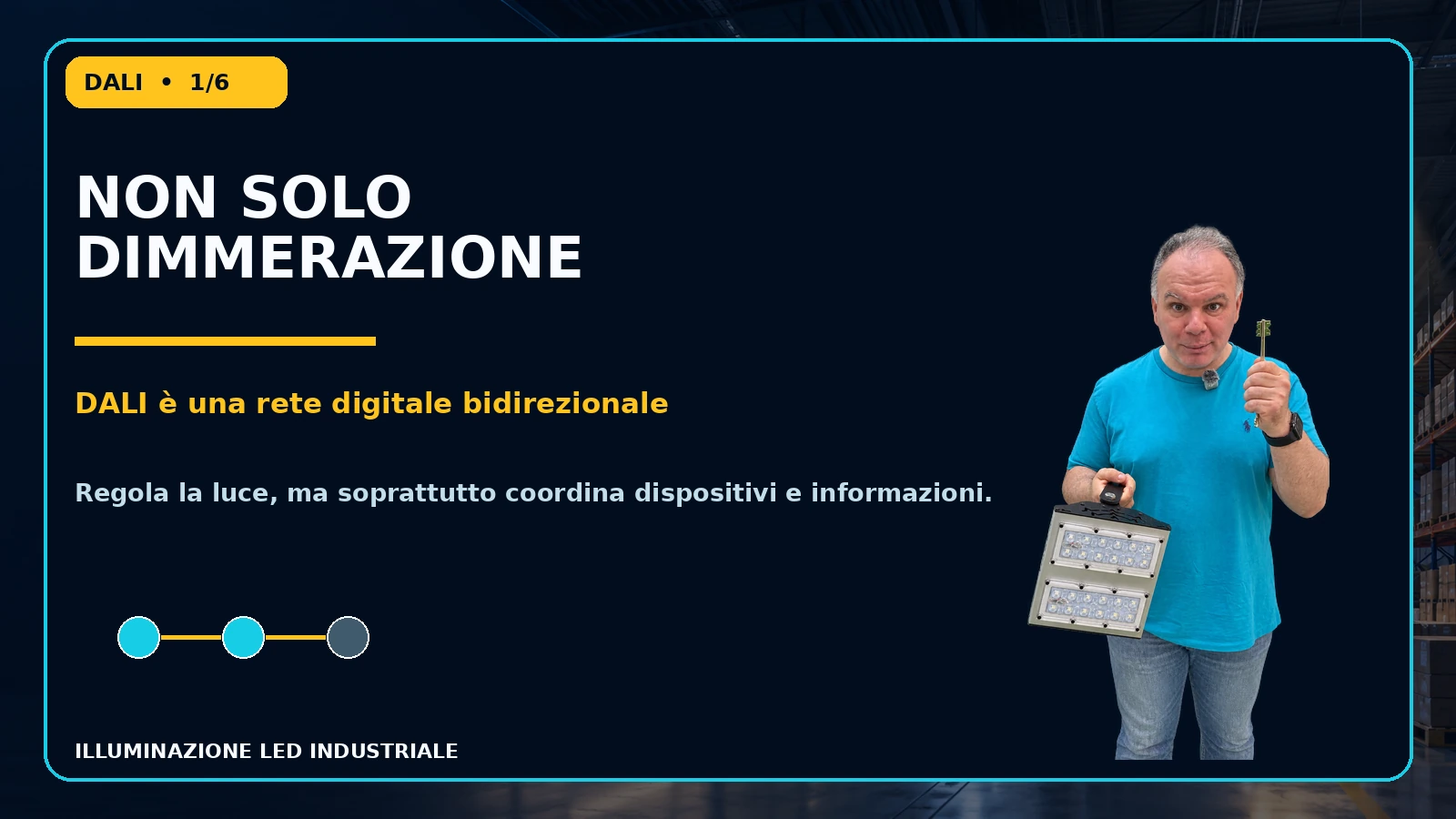Il controllo DALI fa solo dimmerazione?